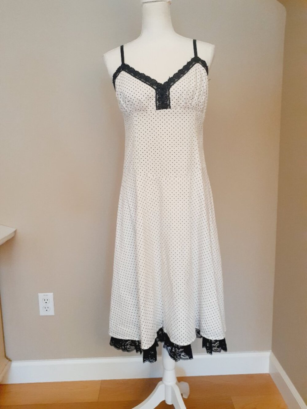 Trixxi Dot Print Dress